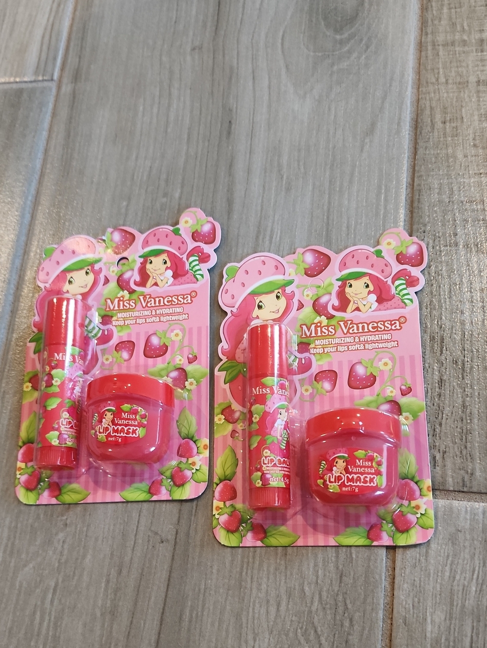 NWT Strawberry Shortcake Lip Duo Bundle
